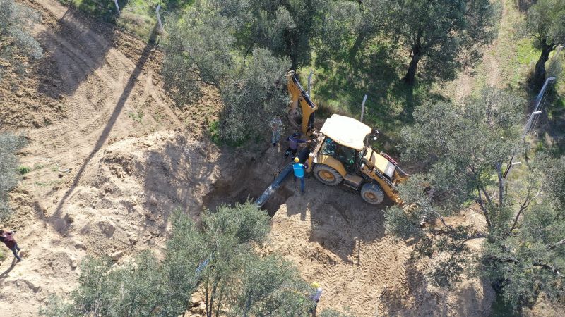BASKIden Gomece yeni icme suyu hatti 4 - Marmara Bölge: Balıkesir Son Dakika Haberleri ile Hava Durumu