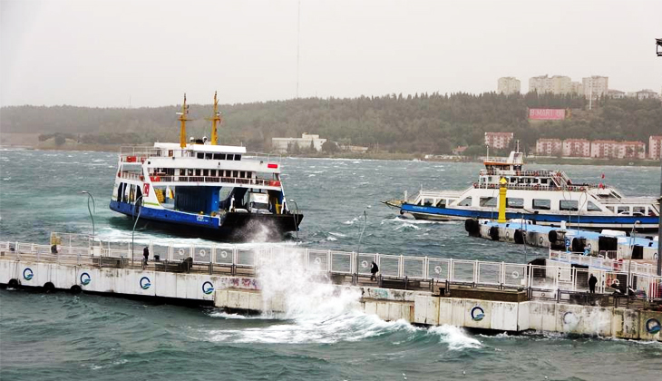 canakkale kilitbahir feribot seferleri gecici olarak durduruldu - Marmara Bölge: Balıkesir Son Dakika Haberleri ile Hava Durumu