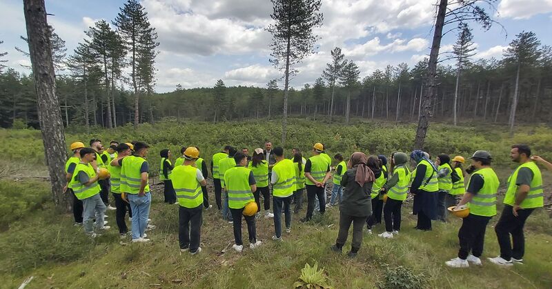 Balıkesir Üniversitesi Dursunbey MYO Ormancılık Bölümü öğrencileri, Yayla Orman İşletme