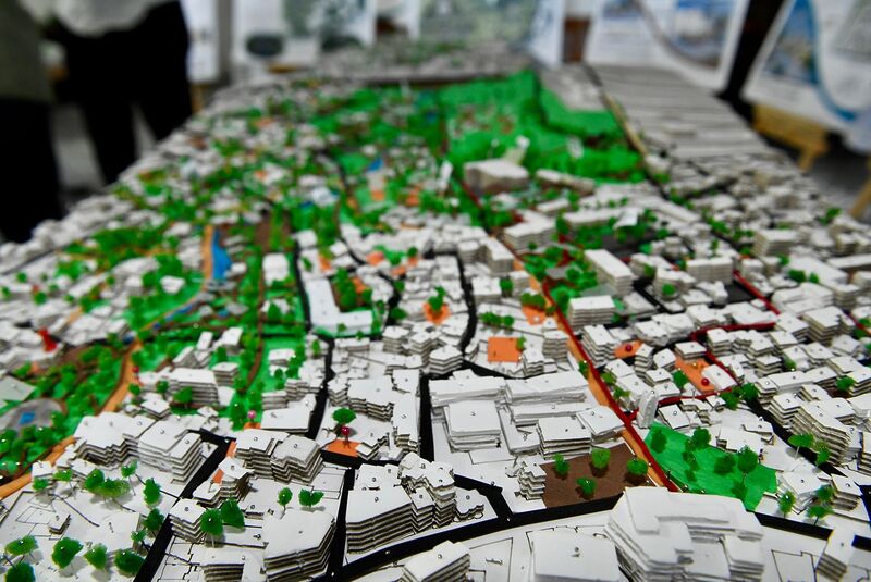 Genç mimar adayları, Balıkesir Üniversitesi ve Altıeylül Kent Konseyi iş