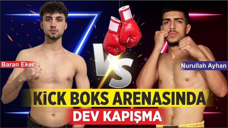 Türkiye’nin önde gelen kickboks organizasyonlarından Çetinkaya Fight Arena, heyecan dolu