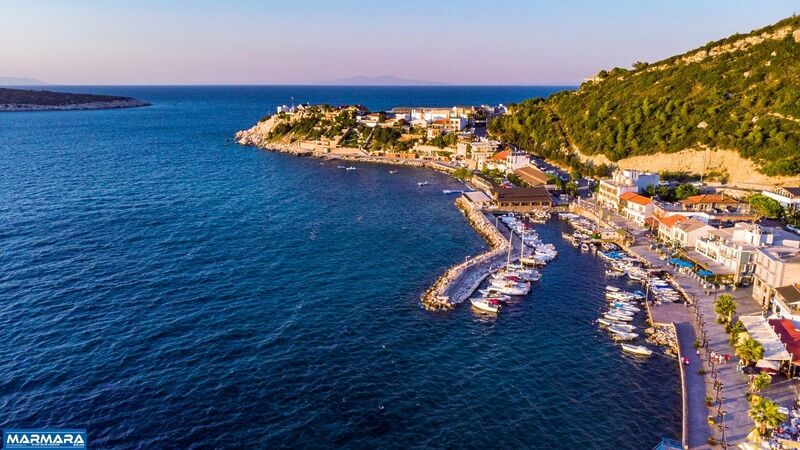 Yaz sezonu yaklaşırken İzmir’in Karaburun ilçesinde yer alan Olcabük Koyu,