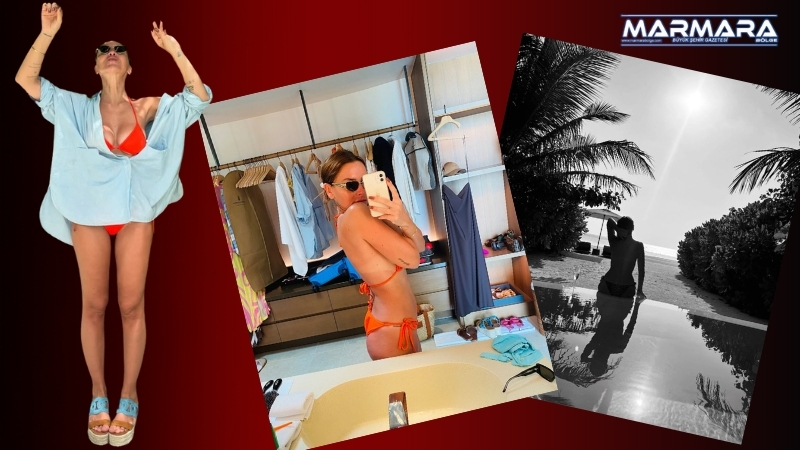 Instagram'dan bikinili pozlarını paylaşarak yazı selamlayan Hadise, altına yazdığı anlamlı