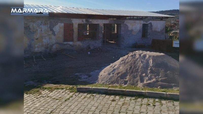 Balya'nın Yaylacık Mahallesi'nde imece ruhu yeniden canlandı. Köy halkı, sosyal