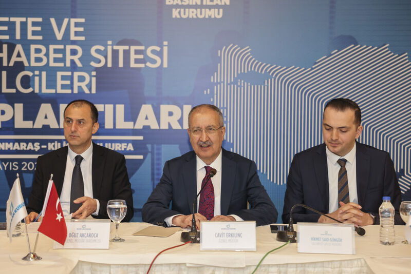 Basın İlan Kurumu Genel Müdürü Cavit Erkılınç, Gaziantep’te düzenlenen bölge