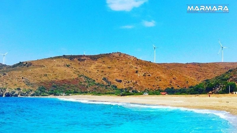 İzmir’in Karaburun ilçesinde yer alan Badembükü Koyu, Balıkesir’den yola çıkan
