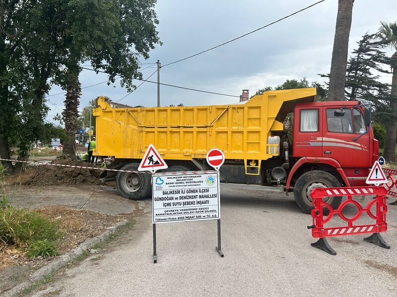 Balıkesir Büyükşehir Belediye Başkanı Ahmet Akın liderliğinde başlayan altyapı seferberliği