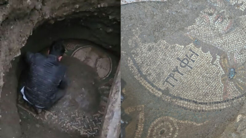 Tokat’ın Zile ilçesinde gerçekleştirilen izinsiz kazıda gün yüzüne çıkarılan 2