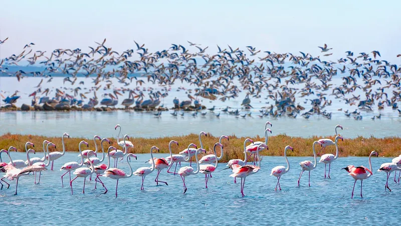 Flamingoların dansına, pelikanların süzülen sessizliğine tanık olmaya hazır mısınız? Kuş