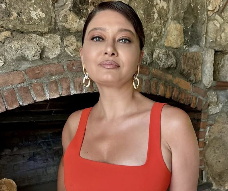 Başarılı oyuncu Nurgül Yeşilçay, sevgilisi Necati Kocabay ile birlikte şaşırtıcı
