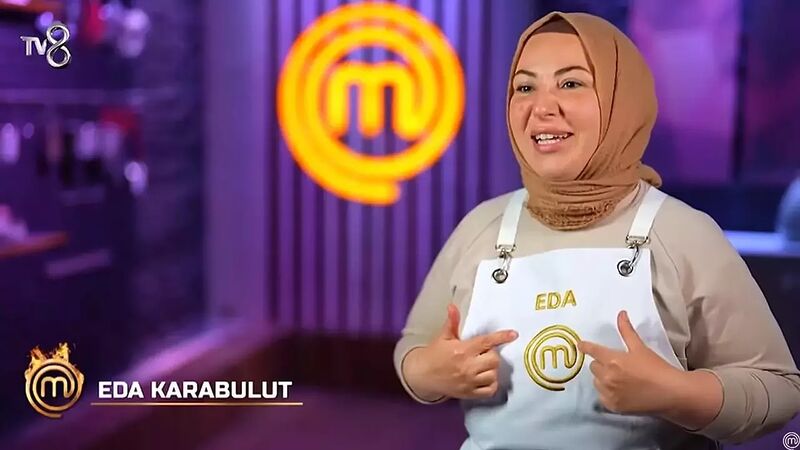 MasterChef Türkiye'nin 2019 ve 2023 sezonlarında izleyici karşısına çıkan Eda