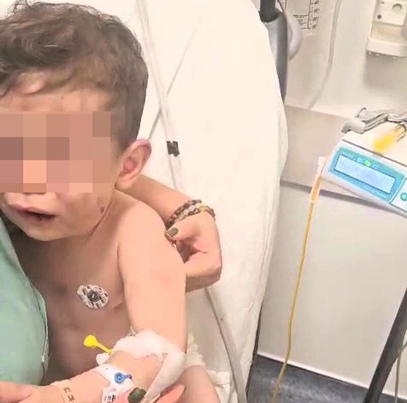 Denizli'nin Sarayköy ilçesinde yaşanan kan donduran olayda, 2 yaşındaki Aren