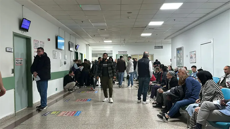 Samsun’un Tekkeköy ilçesinde faaliyet gösteren sanayi kuruluşlarında çalışan işçiler, öğle