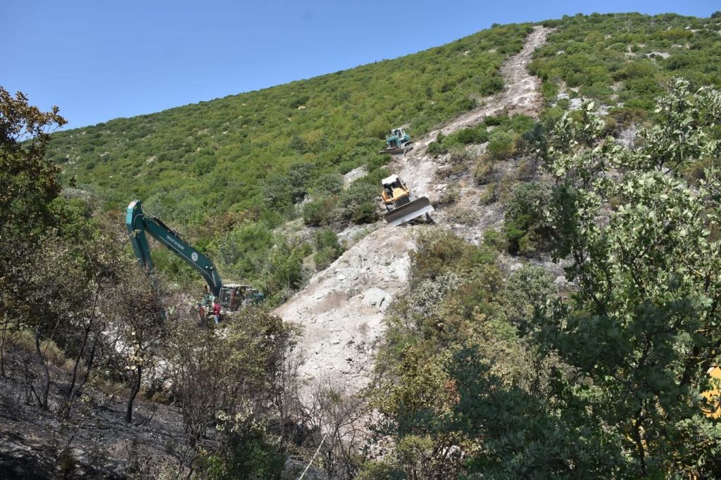 DSİ 25. Bölge Müdürü Olcay Çubukcu, Kepsut’ta orman yangını sonrası