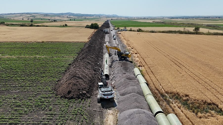 78 bin dekar tarım arazisini suyla buluşturacak Manyas Ovası Sol