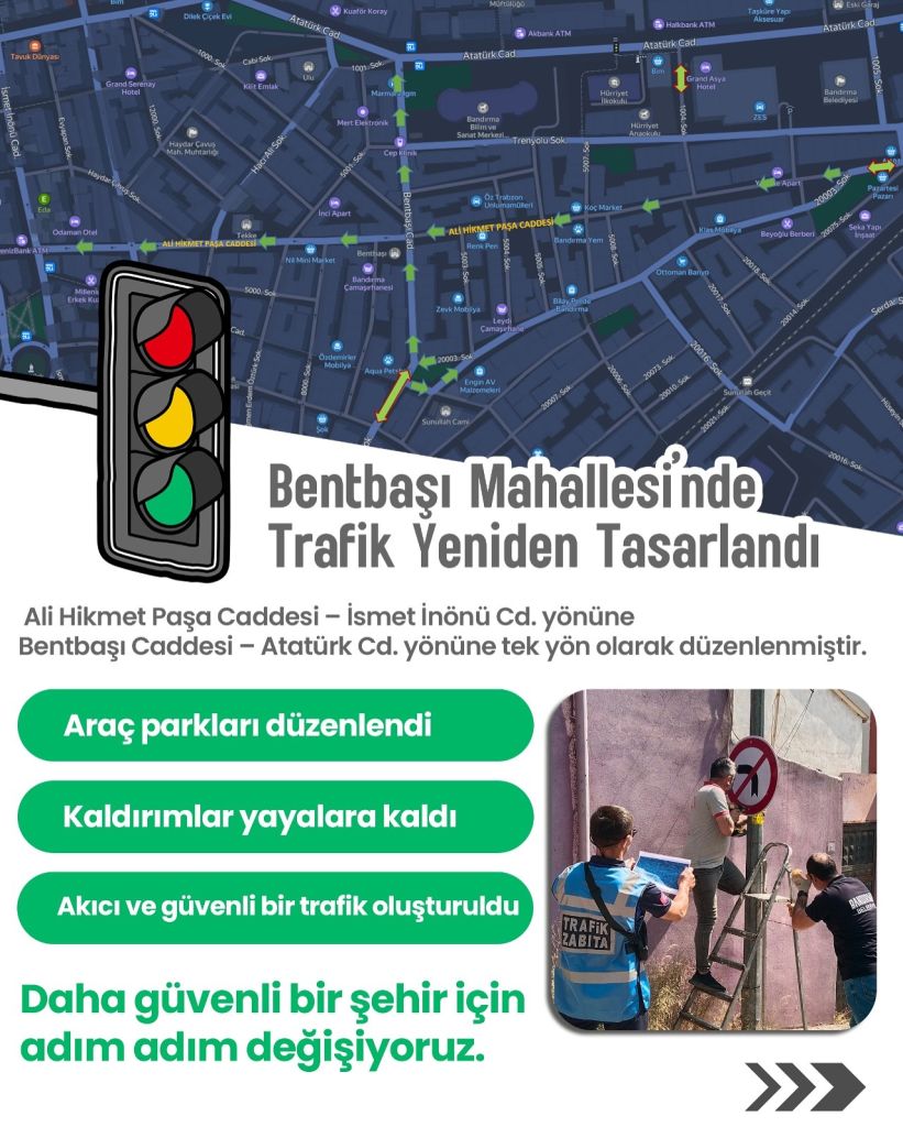 Bandırma’da Trafikte Yeni Dönem: Bu Mahallelere Tek Yön Geldi 504861492 18316979398225400 1568908044689155096 n - Marmara Bölge Gazetesi