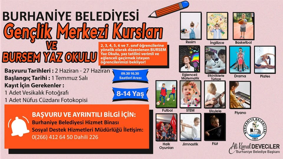Burhaniye’de 8-14 Yaş Arası Öğrencilere Eğlenceli Yaz Fırsatı 506533111 1169153301917703 3077699429742776480 n - Marmara Bölge Gazetesi