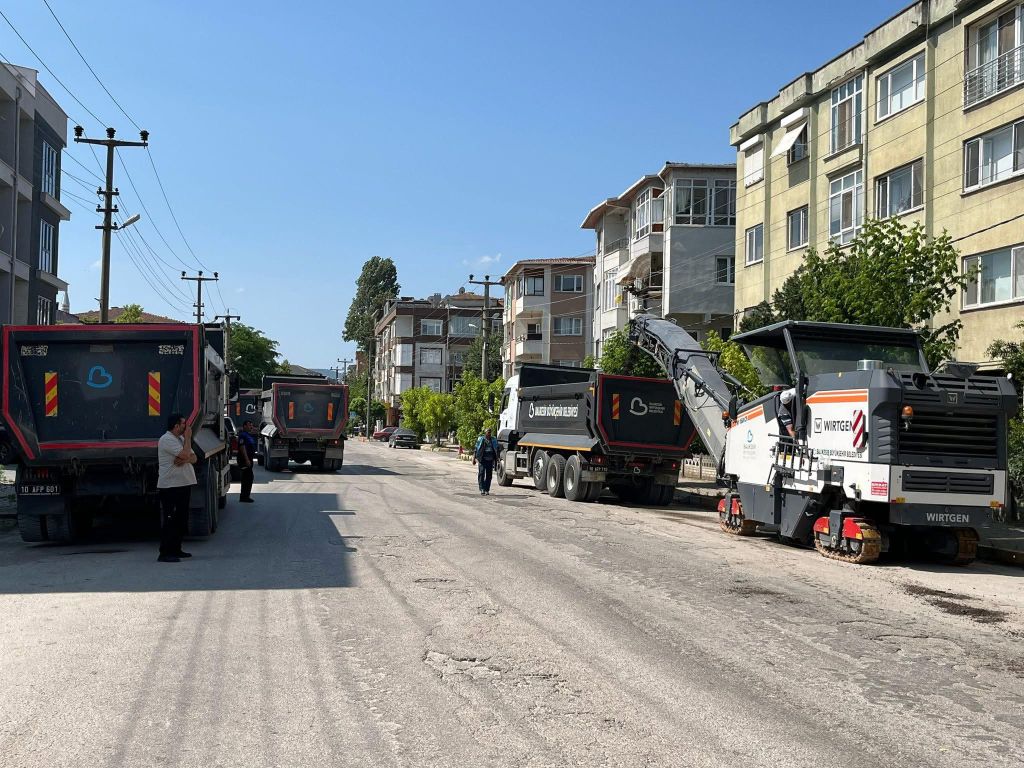 Gönen Belediyesi, Balıkesir Büyükşehir Belediyesi ile koordineli bir şekilde yürüttüğü