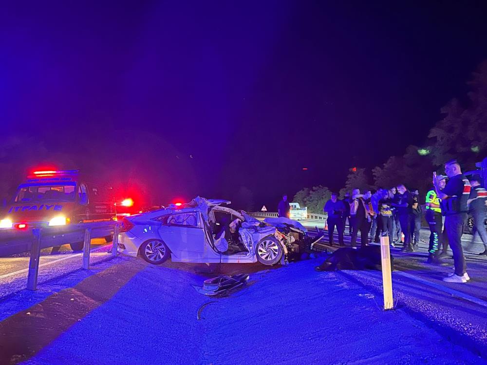 Balıkesir’in Bigadiç ilçesinde, Kurban Bayramı arefe günü sabaha karşı meydana