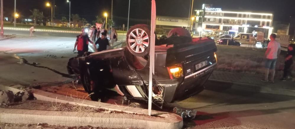 Balıkesir’in Edremit ilçesinde bulunan Zeytinli Mahallesi’ndeki akıllı kavşakta meydana gelen