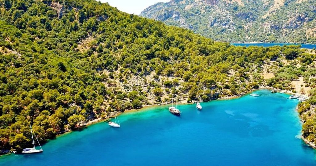 Muğla'nın Fethiye ilçesine bağlı Göcek beldesi, ülkemizin en gözde mavi