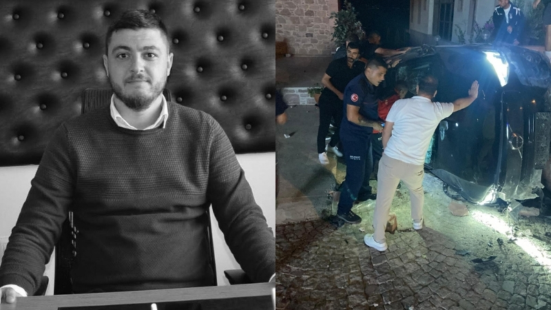 Balıkesir’in Ayvalık ilçesinde meydana gelen trafik kazasında, AK Parti Ayvalık
