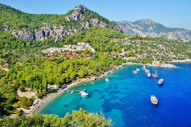 Masmavi Derinlik, Antik İzler: Amos Koyu Bambaşka Bir Deneyim Marmaris Amos Koyu 3 - Marmara Bölge Gazetesi