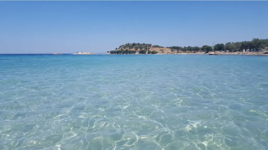 İzmir’in Dikili ilçesine bağlı Bademli Köyü açıklarında yer alan Kalem