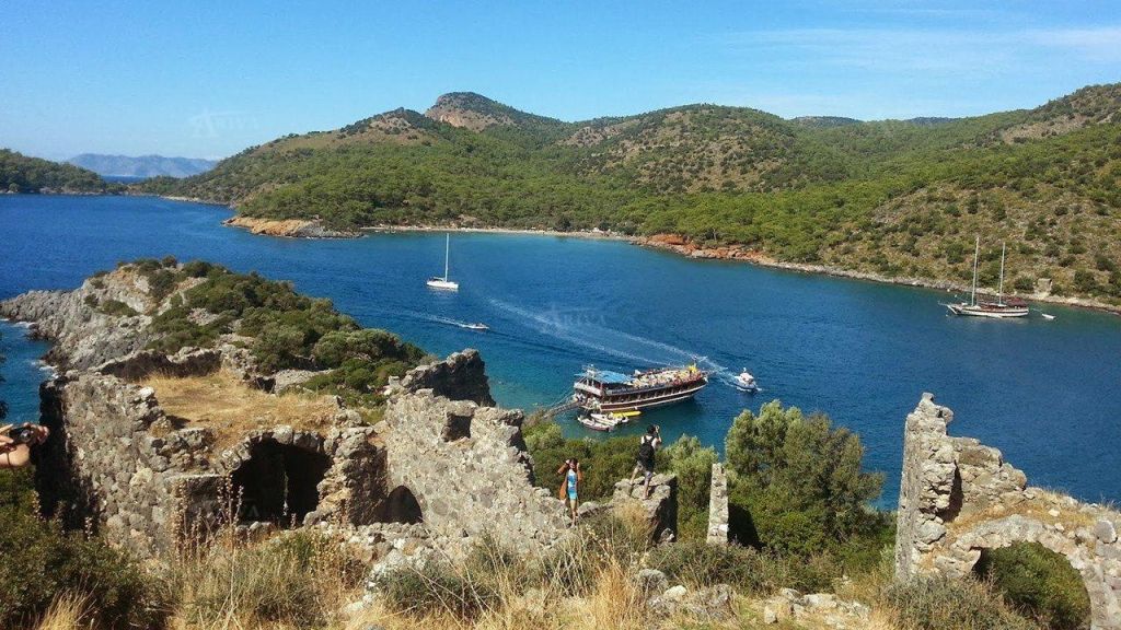 Göcek’te Tarih ve Doğanın Kucaklaştığı Saklı Cennet! gocek tersane adasi tersane island - Marmara Bölge Gazetesi
