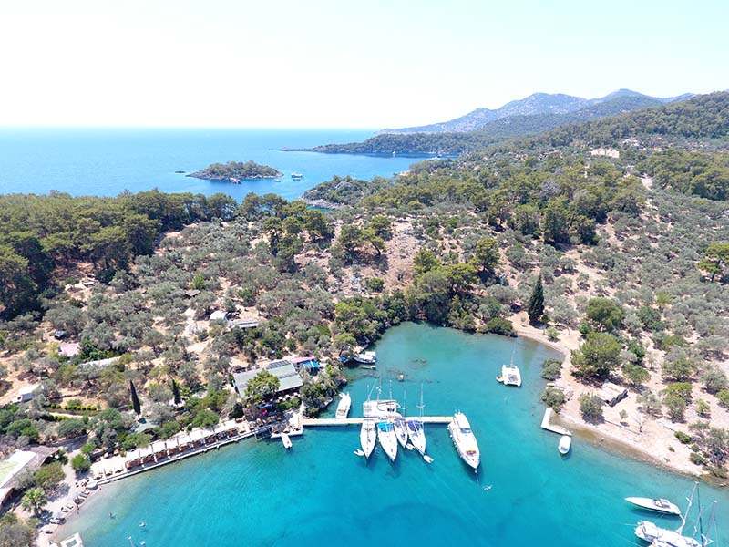 Ege’de Huzur ve Sakinlik Dolu Bir Koy! gocek gobun koyu 2 - Marmara Bölge Gazetesi