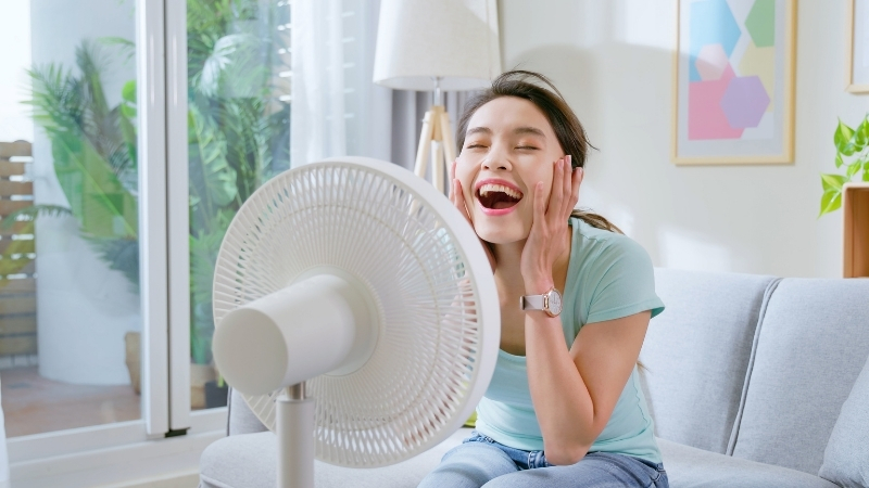 Balıkesir’de sıcak havalarla birlikte vantilatör kullanımı artarken, viral temizlik yöntemi