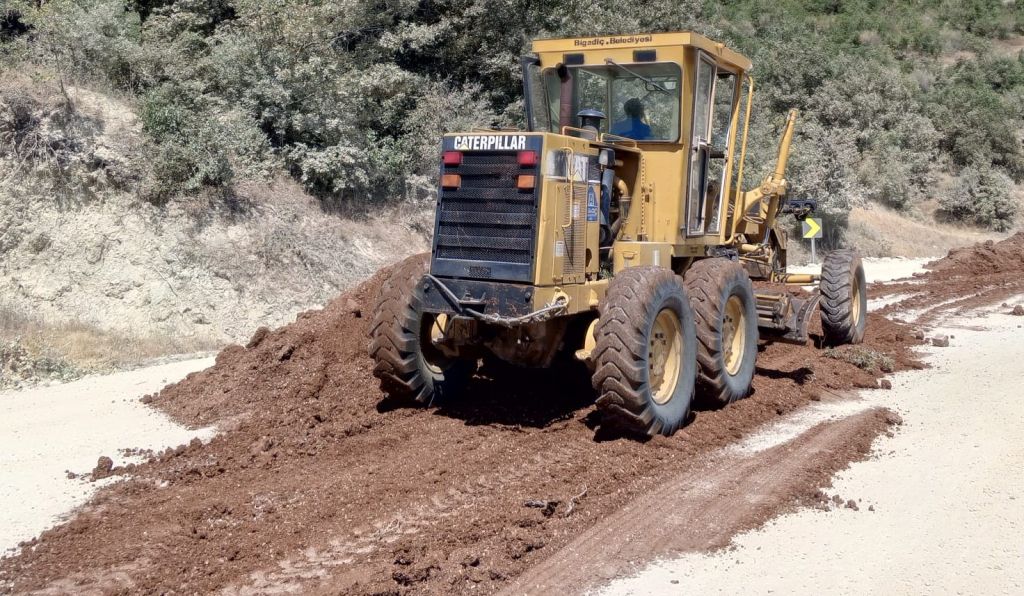 Balıkesir’in Bigadiç ilçesinde, Balıkesir Büyükşehir Belediyesi tarafından başlatılan ancak yarım