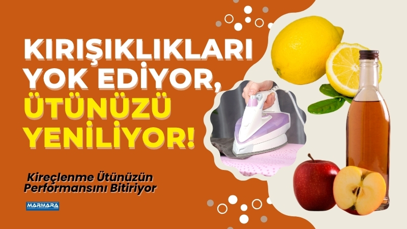 Balıkesir’de yaşayanların sıkça karşılaştığı kireçli su, ütülerin ömrünü kısaltıyor. Ütü