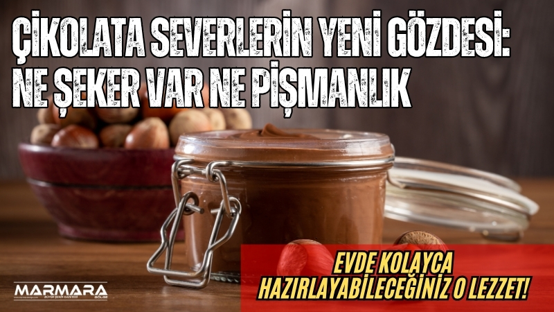 Hurma, fındık ve bitter çikolatanın mükemmel uyumuyla hazırlanan şekersiz sürülebilir