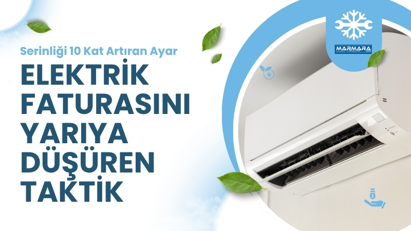 Balıkesir’de yaz sıcağında klimayı açmadan önce yapılacak küçük bir ayar,