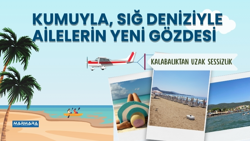 İzmir'in saklı sahil cennetlerinden Çukuraltı Halk Plajı, temiz kumu ve