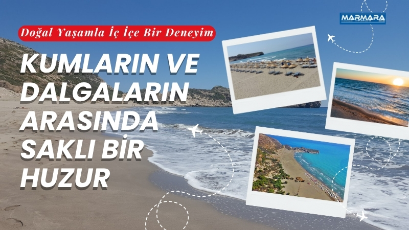 Türkiye’nin en uzun kumsallarından biri olan Patara Plajı, doğal güzellikleri