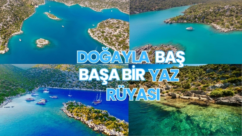 Tekneyle ulaşılabilen bu gizli koy, berrak suları ve sessiz atmosferiyle