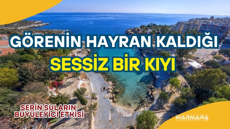 Silifke’deki Yapraklı Koy, berraklığı ve serinliğiyle Akdeniz’in doğal havuzu olarak