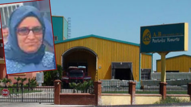 Balıkesir'in Bandırma ilçesinde faaliyet gösteren bir gıda fabrikasında temizlik işçisi