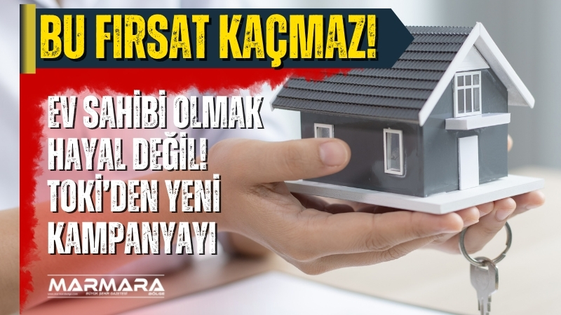 TOKİ’nin 250 bin konutluk dev sosyal konut projesi, Balıkesir’de ev