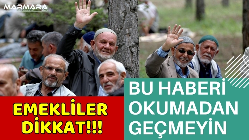 6 aylık enflasyon farkının netleşmesiyle birlikte emekli zammı da resmiyet