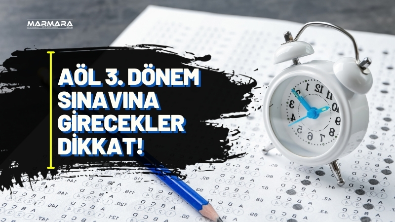 Açık Öğretim Lisesi (AÖL) 2024-2025 eğitim öğretim yılı 3. dönem