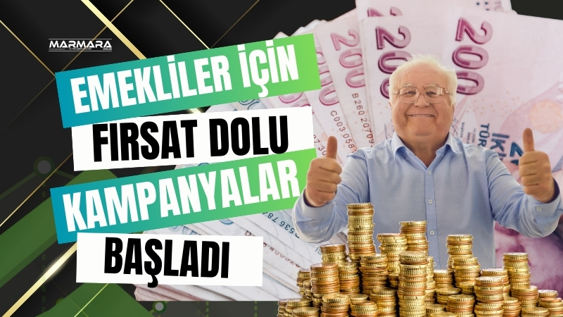 Temmuz 2025 itibarıyla emeklilere yönelik banka promosyon kampanyaları artarak devam