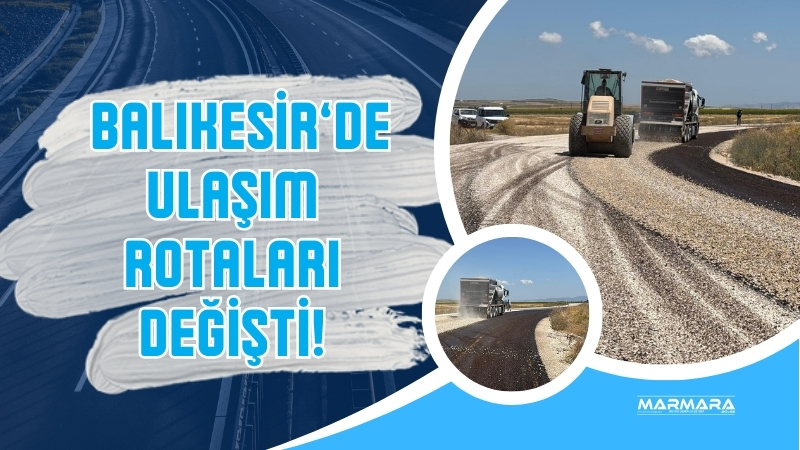 Balıkesir’de uzun süredir beklenen Gölyaka Köyü Yolu tamamlanarak vatandaşların hizmetine