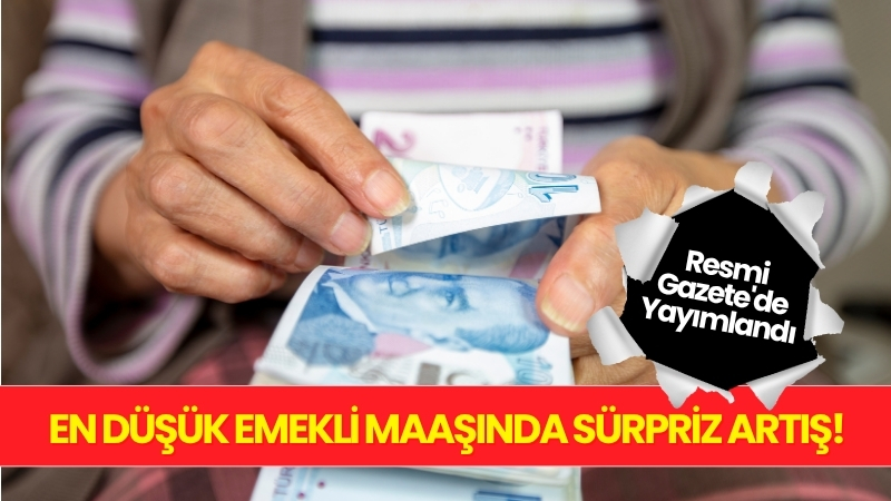 Milyonlarca emeklinin merakla beklediği en düşük emekli maaşı zammı Resmi