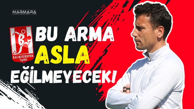 Balıkesirspor’un yeni teknik direktörü Cem Kavçak, “Bu yolculuk yalnız yürünmez”