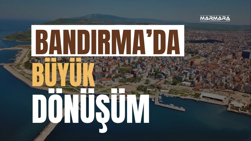 Bandırma Belediyesi, hem kırsalda üreticinin yolunu açıyor hem de kent