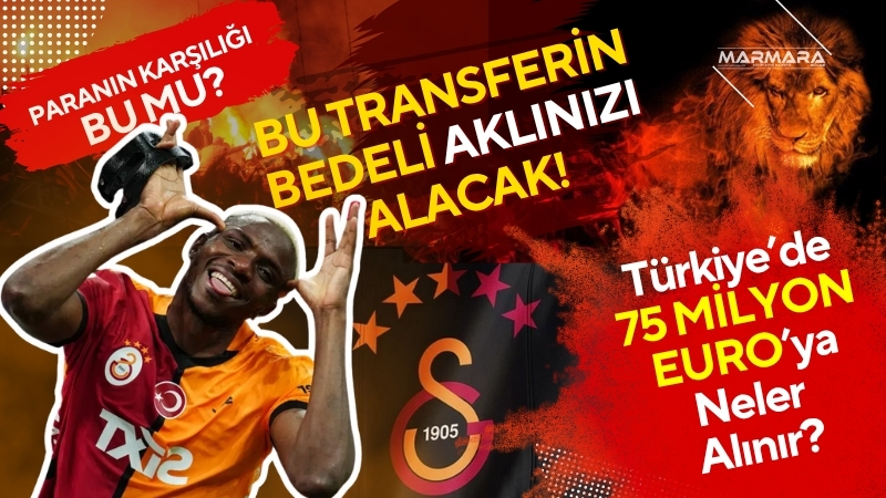 Galatasaray, Nijeryalı golcü Victor Osimhen için Napoli’ye 75 milyon euro