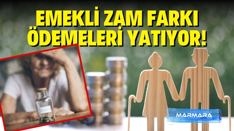 Milyonlarca emekliyi ilgilendiren maaş zammı sonrası zam farkı ödeme takvimi